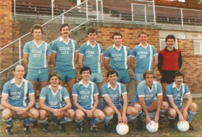 Early Mosman all-age football team