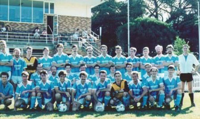 Mosman FC Prems Team circa 1985